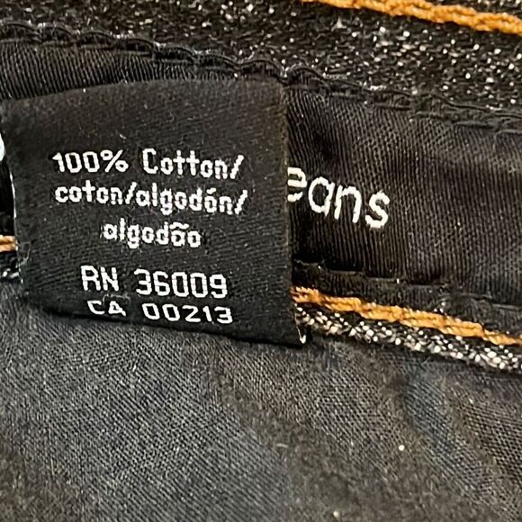 Calvin Klein Jeans Men's 71194 Rigid Denim Boot Cut Jeans Gray Size W36 - Picture 10 of 13